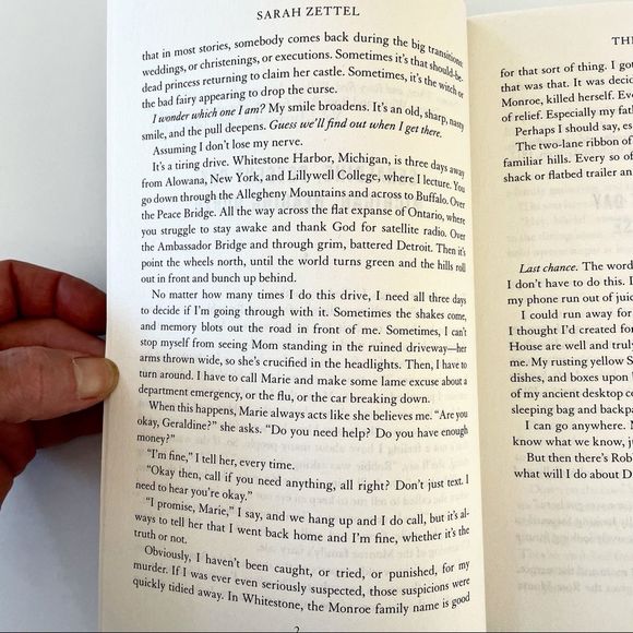 BOOK, The Other Sister, Two Sister One Murder Plan, Sarah Zettel, Soft C… - Picture 7 of 9